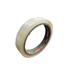 Clear Adhesive Packing Tape, 18MM x 65 Meter, Strong Transparent, Packaging Clear Tape - Pack of 1 | for Packaging, Decorating and DIY works